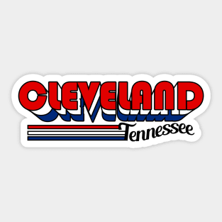 Cleveland - Retro Sticker